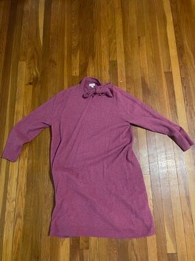 J.Crew Extra-Soft Sweater Dress Size 2X – Cozy Pink Knit